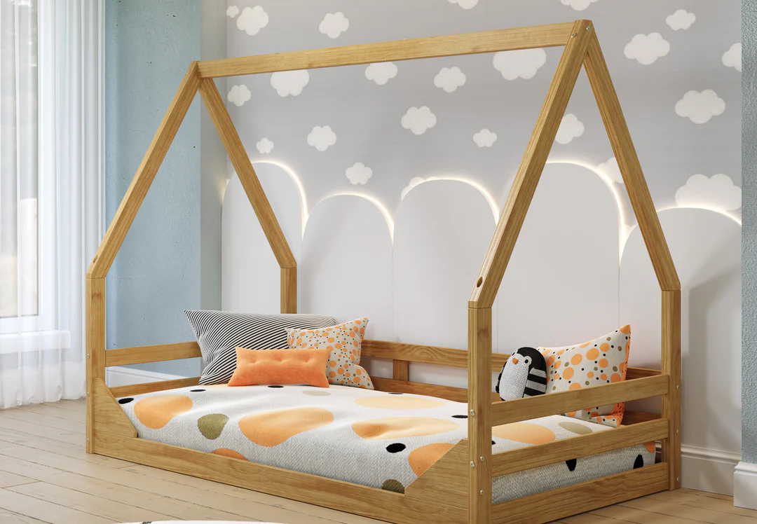 TiCAA Bodenbett 90×200 – Für kleine Abenteurer